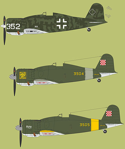 1/32 伊・フィアットG.50bis戦闘機・ドイツ&クロアチア軍 プラモデル