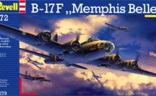 1/72 B-17F “メンフィス・ベル” プラモデル