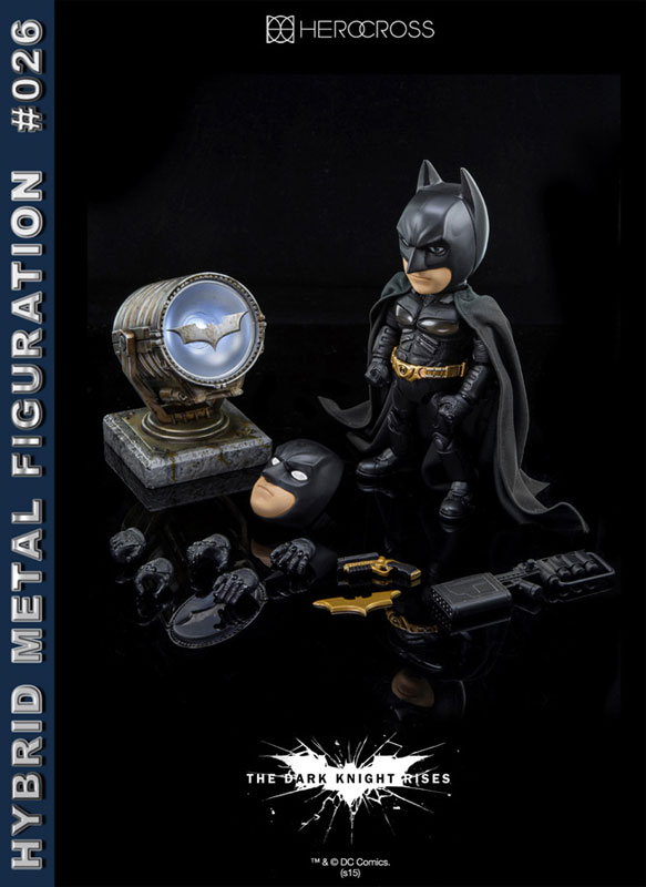 ハイブリッド・メタル・フィギュレーション #026 ダークナイト ライジング バットマン
