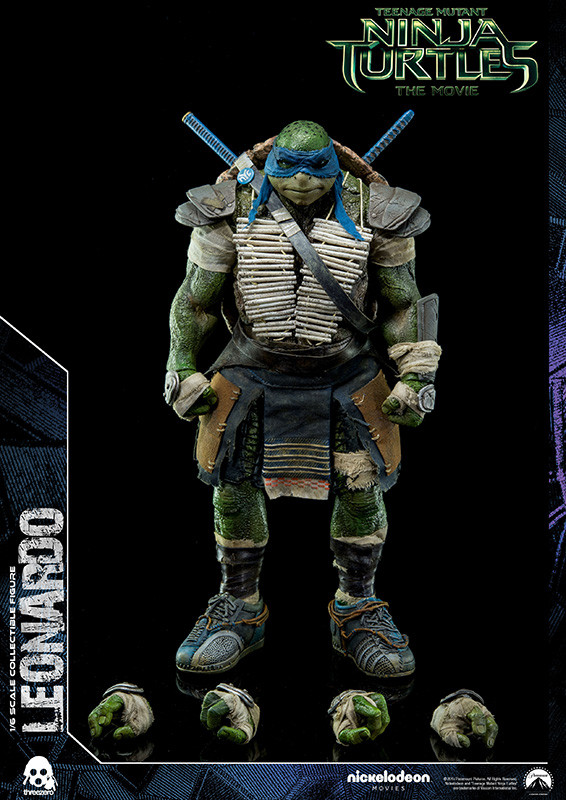 Teenage Mutant Ninja Turtles(ミュータント・タートルズ) Leonardo(レオナルド) 1/6 可動フィギュア