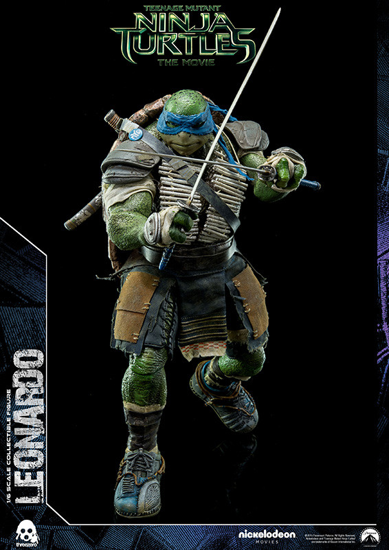 Teenage Mutant Ninja Turtles(ミュータント・タートルズ) Leonardo(レオナルド) 1/6 可動フィギュア