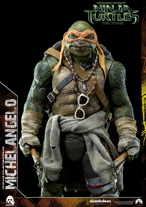 Teenage Mutant Ninja Turtles(ミュータント・タートルズ) Michelangelo(ミケランジェロ) 1/6 可動フィギュア