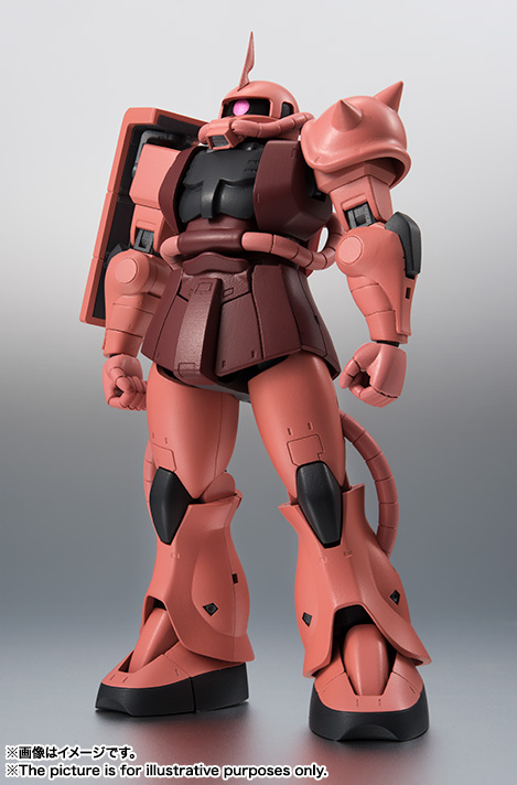 ROBOT魂 [SIDE MS] 機動戦士ガンダム MS-06S シャア専用ザク ver. A.N.I.M.E. 可動フィギュア