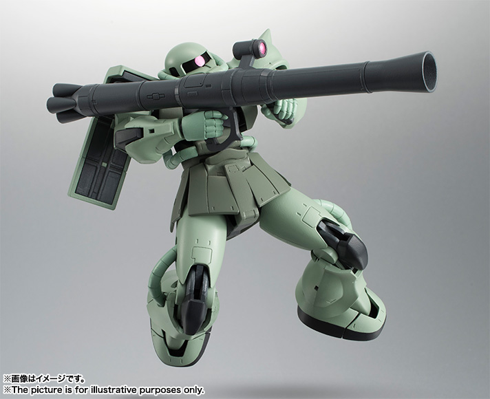 ROBOT魂 [SIDE MS] 機動戦士ガンダム MS-06 量産型ザク ver. A.N.I.M.E. 可動フィギュア