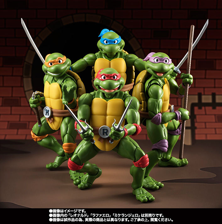 S.H.フィギュアーツ 『Teenage Mutant Ninja Turtles』 ドナテロ 可動フィギュア