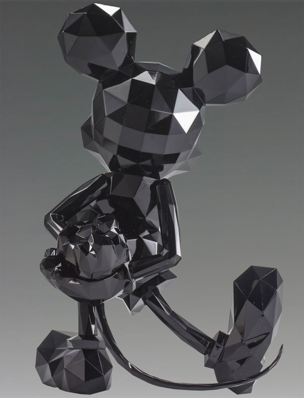 POLYGO Mickey Mouse PIANO BLACK(ポリゴ ミッキーマウス ピアノブラック) ノンスケール 完成品フィギュア