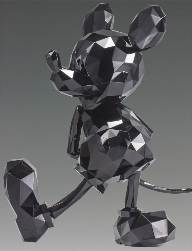 POLYGO Mickey Mouse PIANO BLACK(ポリゴ ミッキーマウス ピアノブラック) ノンスケール 完成品フィギュア