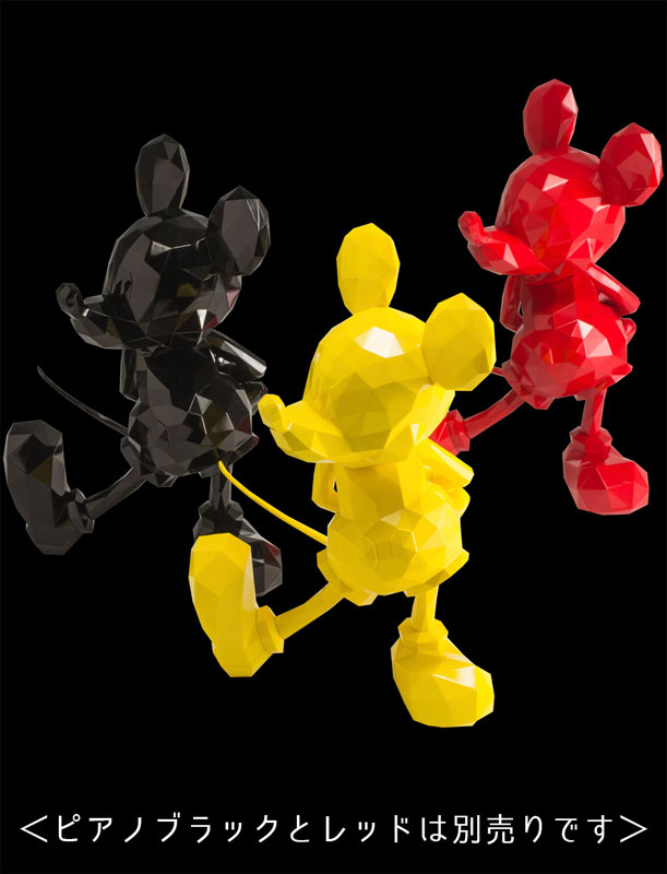 POLYGO Mickey Mouse YELLOW(ポリゴ ミッキーマウス イエロー) ノンスケール 完成品フィギュア
