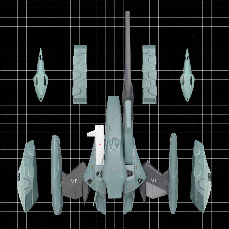超時空要塞マクロスII -LOVERS AGAIN- 1/60 可変 VF-2SS バルキリーII用 スーパーアームドパック 可動フィギュア