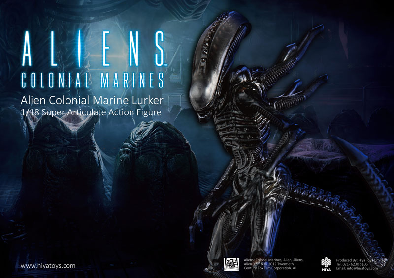Aliens： Colonial Marines 1/18 アクションフィギュア ラーカー