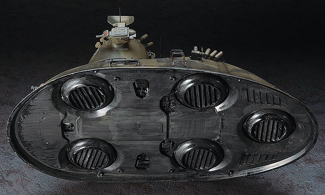 マシーネンクリーガー 1/35 シュトラール軍無人ホバー戦車 「P.K.H.103 ナッツロッカー」 プラモデル