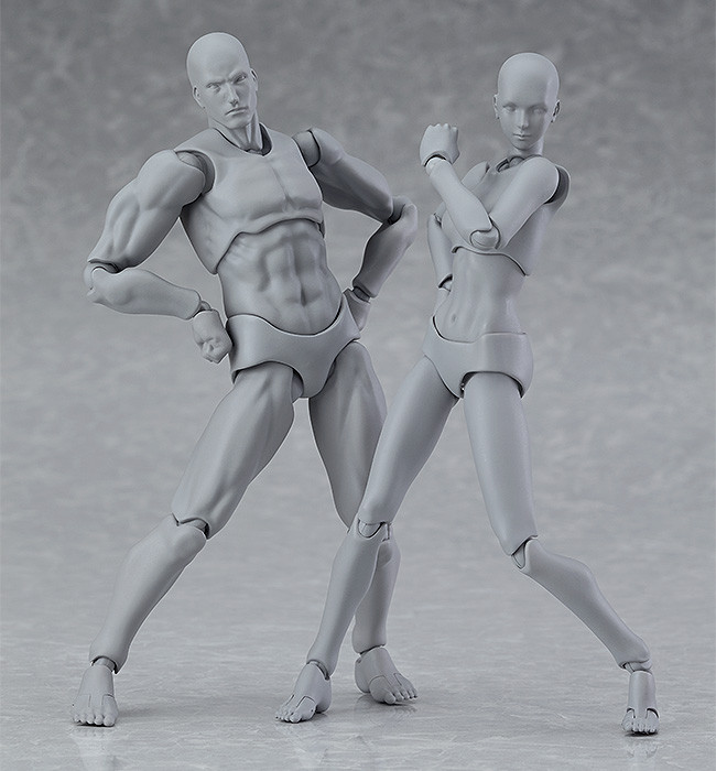 figma archetype next:she gray color ver. ノンスケール 可動フィギュア