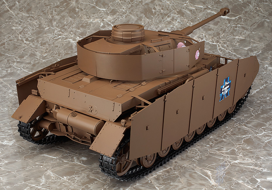 figma Vehicles 『ガールズ&パンツァー』 IV号戦車H型(D型改) 1/12 組み立て済み電動モデル