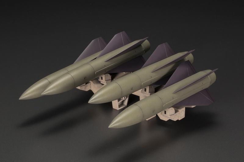 フレームアームズ 1/100 三二式三型 誘導弾 改良ホーク搭載型 轟雷 プラモデル