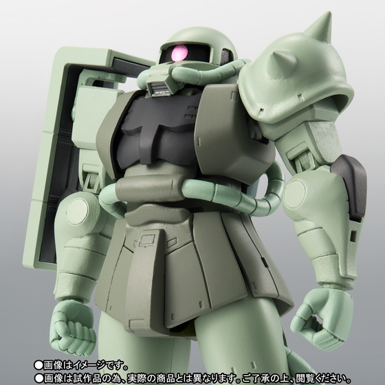 ROBOT魂〈SIDE MS〉 『機動戦士ガンダム』 MS-06 量産型ザク ver. A.N.I.M.E.〜ファーストタッチ2500〜
