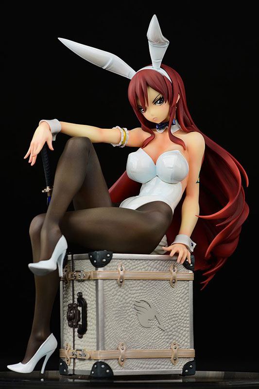 『FAIRY TAIL』 エルザ・スカーレット Bunny girl_Style/type white 1/6 完成品フィギュア