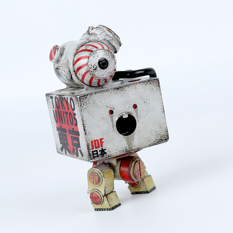 3AGO 『World War Robot』 ボムV2スクウェア・セット 1/9 可動フィギュア