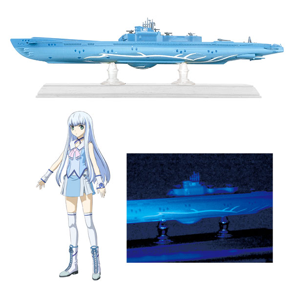 劇場版 蒼き鋼のアルペジオ 1/700 潜水艦 イ401 プラモデル