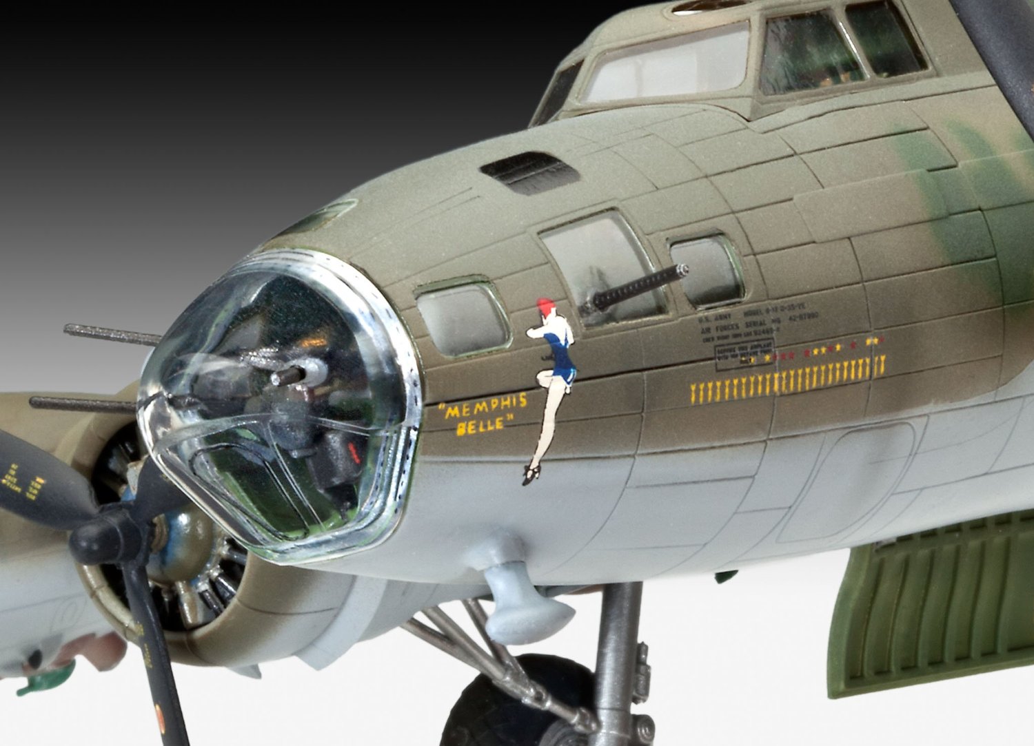 1/72 B-17F “メンフィス・ベル” プラモデル