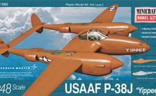 1/48 WW.II アメリカ陸軍航空軍 P-38J “YIPPEE” プラモデル