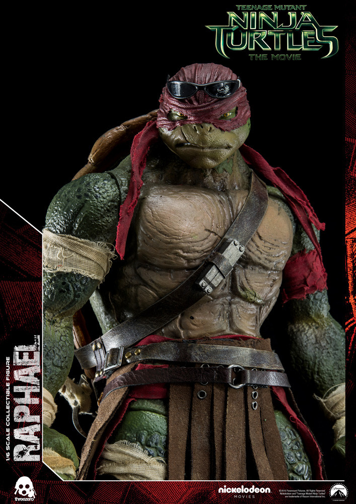 Teenage Mutant Ninja Turtles(ミュータント・タートルズ) Raphael(ラファエロ) 1/6 可動フィギュア