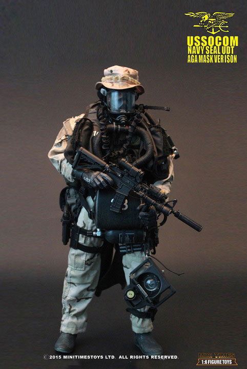 USSOCOM ネイビーシール UDT AGA マスク ver. 1/6 アクションフィギュア