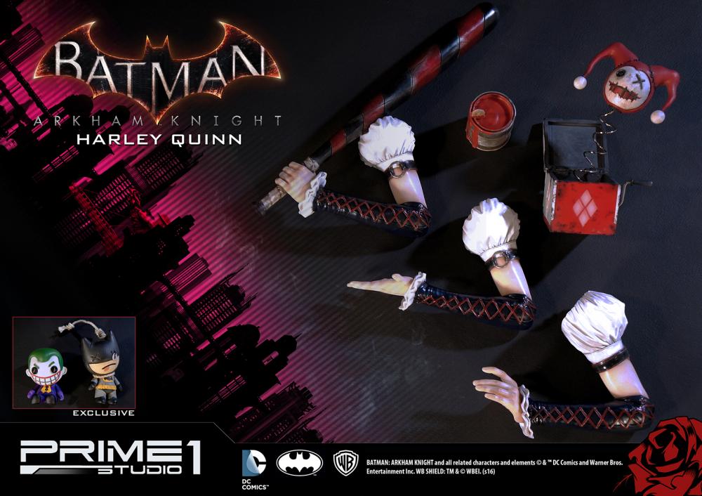 ミュージアムマスターライン 『バットマン：アーカム・ナイト』 ハーレイ・クイン 1/3 ポリストーン スタチュー EX版