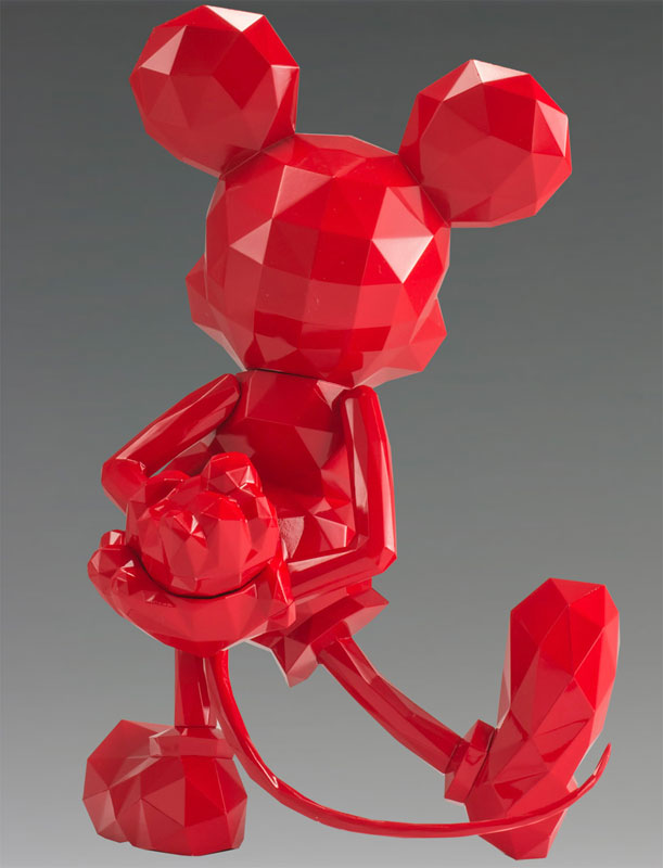 POLYGO Mickey Mouse RED(ポリゴ ミッキーマウス レッド) ノンスケール 完成品フィギュア