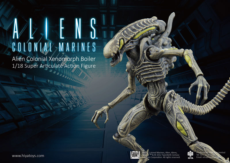 Aliens： Colonial Marines 1/18 アクションフィギュア ボイラー