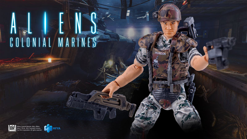 Aliens： Colonial Marines 1/18 アクションフィギュア ハドソン