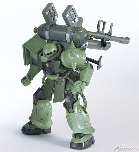 HG 『機動戦士ガンダム サンダーボルト』 1/144 量産型ザク+ビッグ・ガン(GUNDAM THUNDERBOLT Ver.) プラモデル