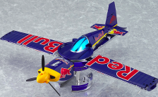 Red Bull Air Race transforming airplane