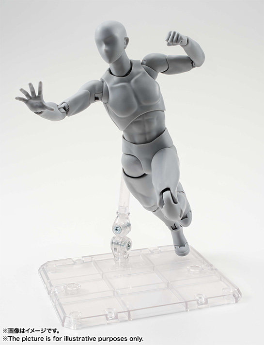 S.H.フィギュアーツ ボディくん DX SET(Gray Color Ver.) 可動フィギュア