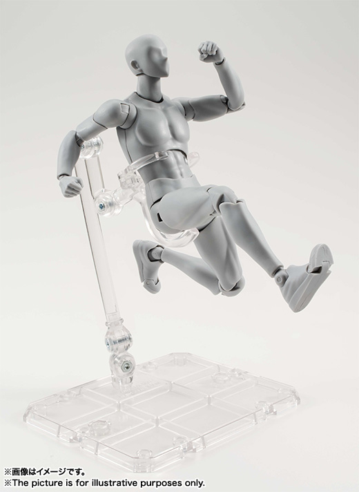 S.H.フィギュアーツ ボディくん DX SET(Gray Color Ver.) 可動フィギュア