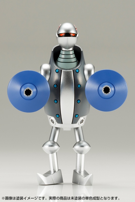 昭和模型少年クラブ 『新造人間キャシャーン』 大砲ロボット&監視ロボット(上月ルナミニフィギュア付き) ノンスケール プラモデル