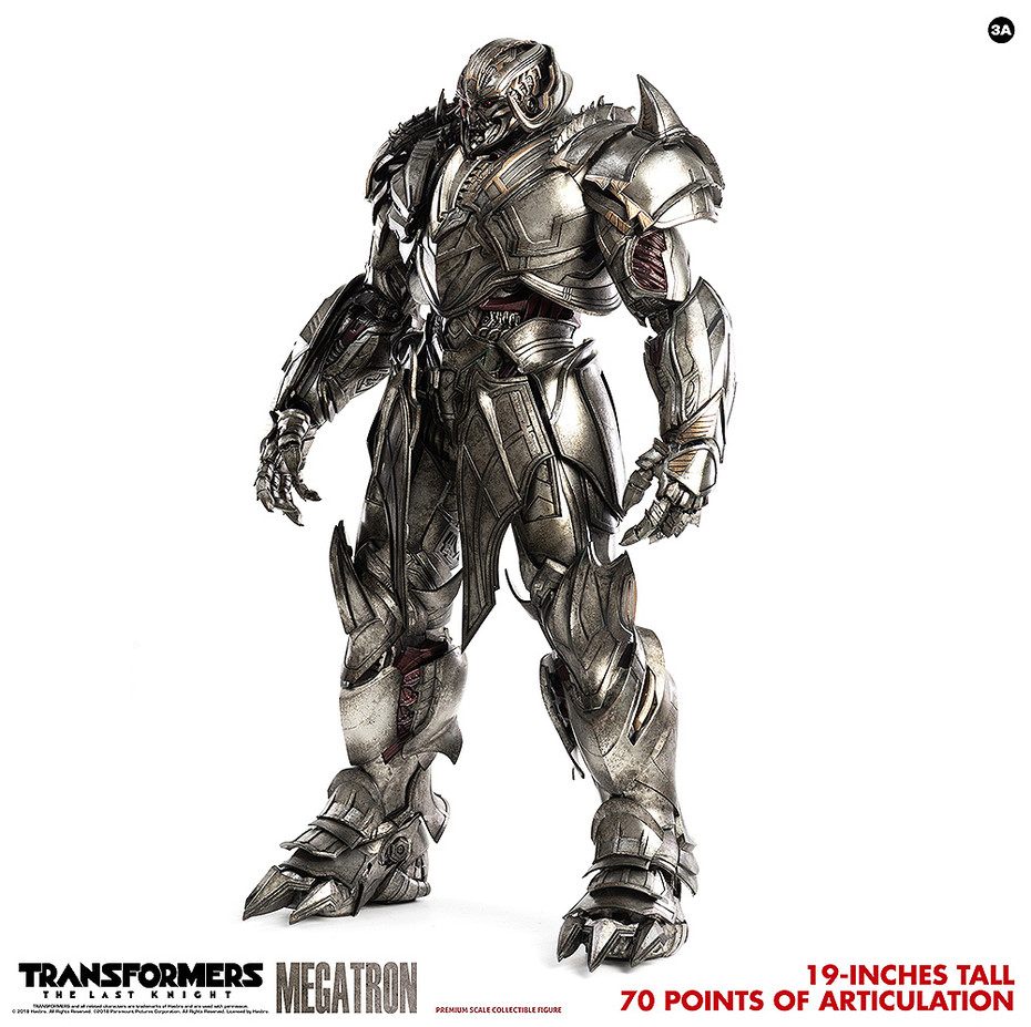 Transformers: The Last Knight(トランスフォーマー/最後の騎士王) MEGATRON(メガトロン) 可動フィギュア