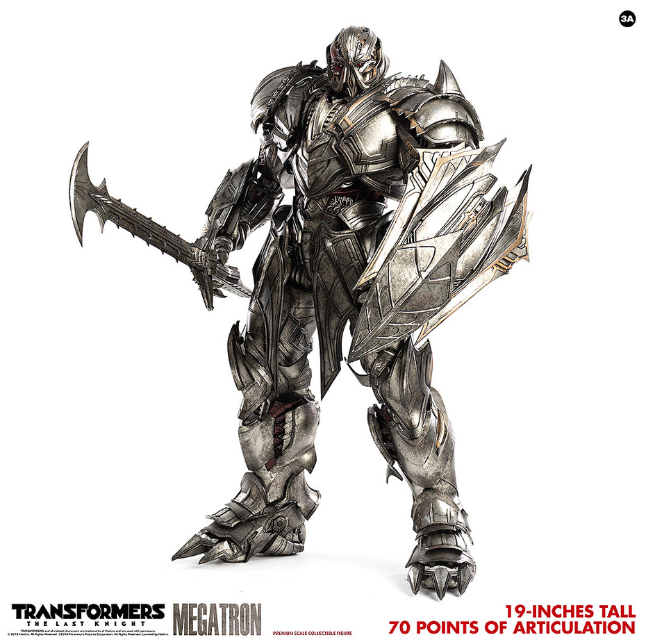 Transformers: The Last Knight(トランスフォーマー/最後の騎士王) MEGATRON(メガトロン) DX Ver. 可動フィギュア
